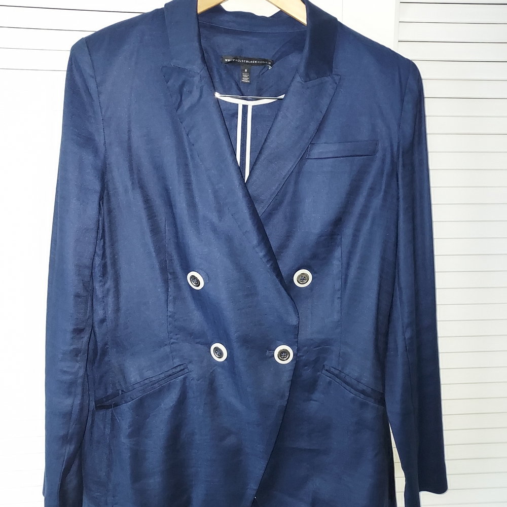 White House Black Market Deep Blue Blazer
